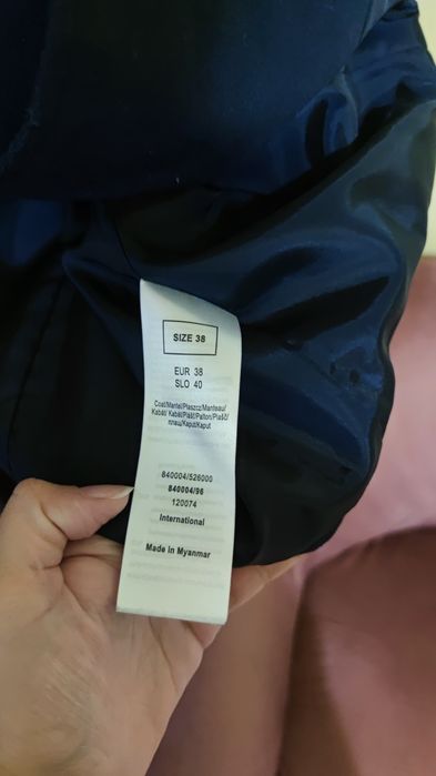 Trenci dama bleumarin