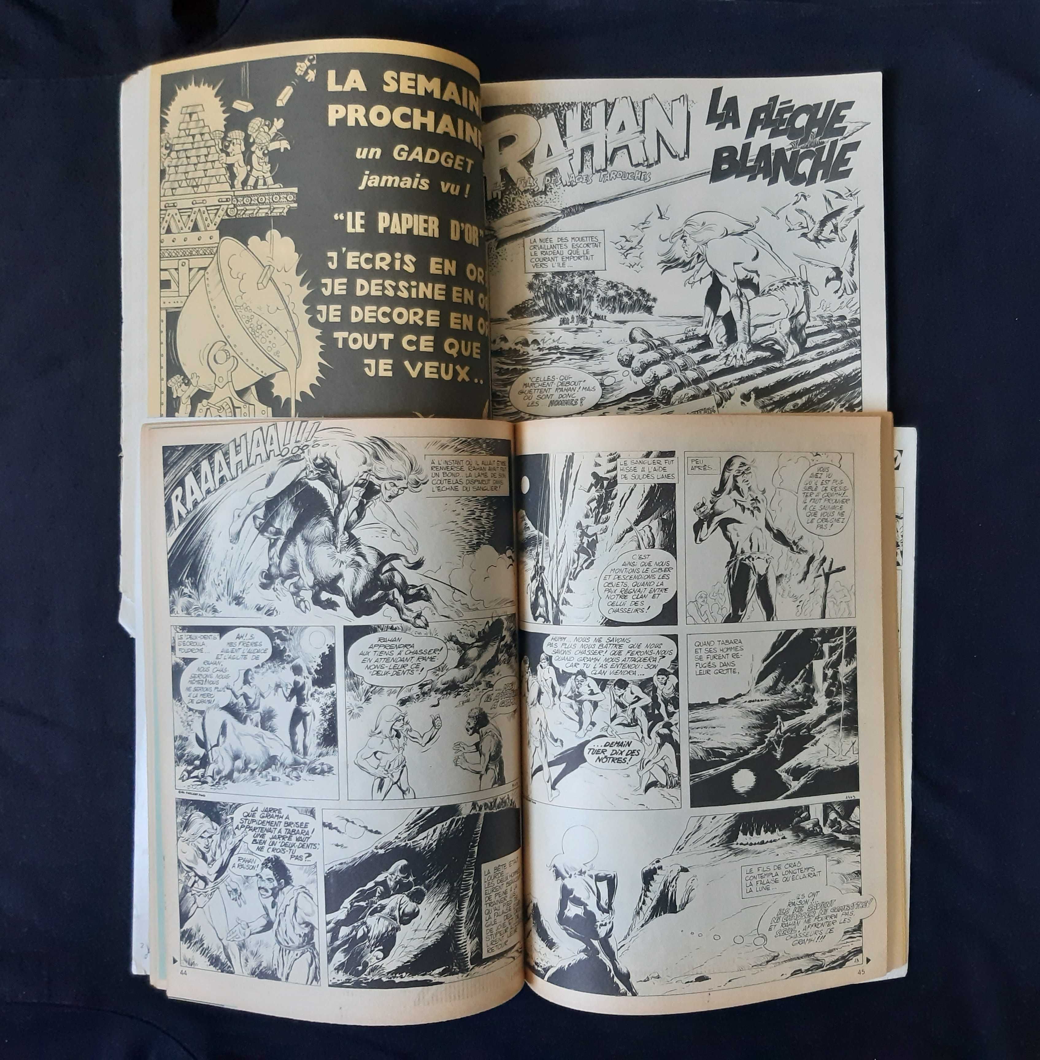 Лот Стари Френски Списания Pif Gadjet / 1969 - 1988 год./