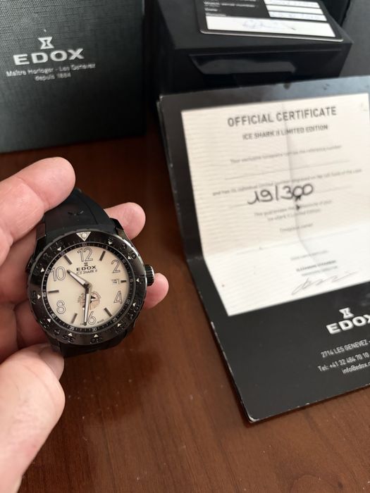 Edox limited edition Vand-Schimb