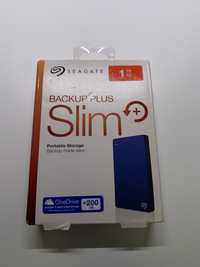 Seagate Backup Plus Slim Portable Drive 1TB Albastru
