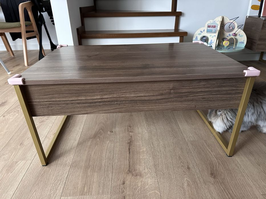 Vand set comoda tv + masuta de cafea lemn de nuc