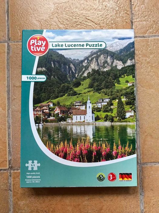 Playtive Puzzle Lake Lucerne 1000 части пъзел