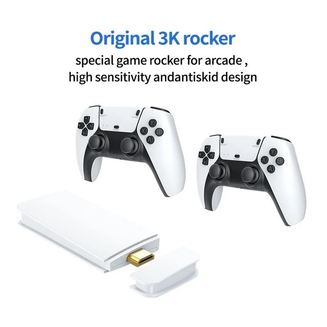 Безжична игрова конзола Game Stick 4K/HD 30,000 игри