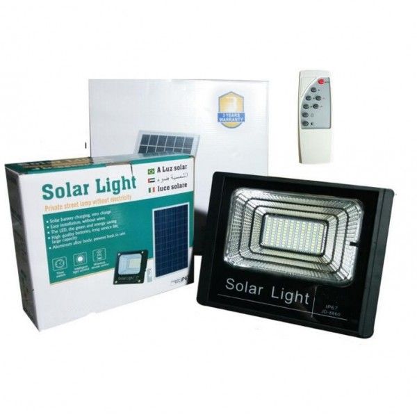 Мощна соларна лампа!!! 50W, 80W, 120W Реални ватове!