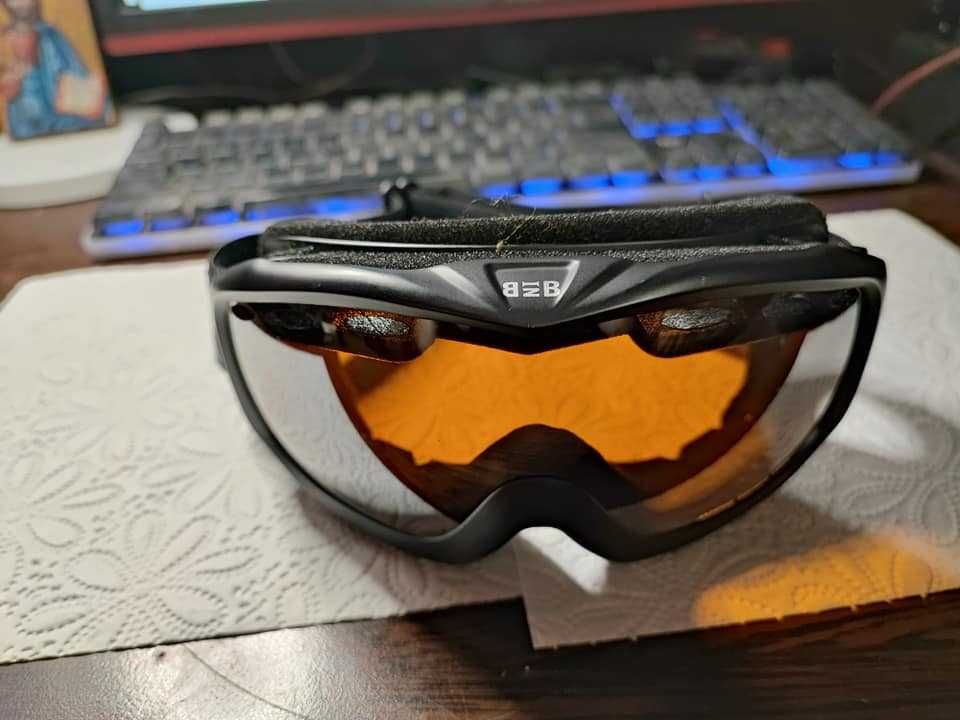 Ochelari vintage de ski Black In Black