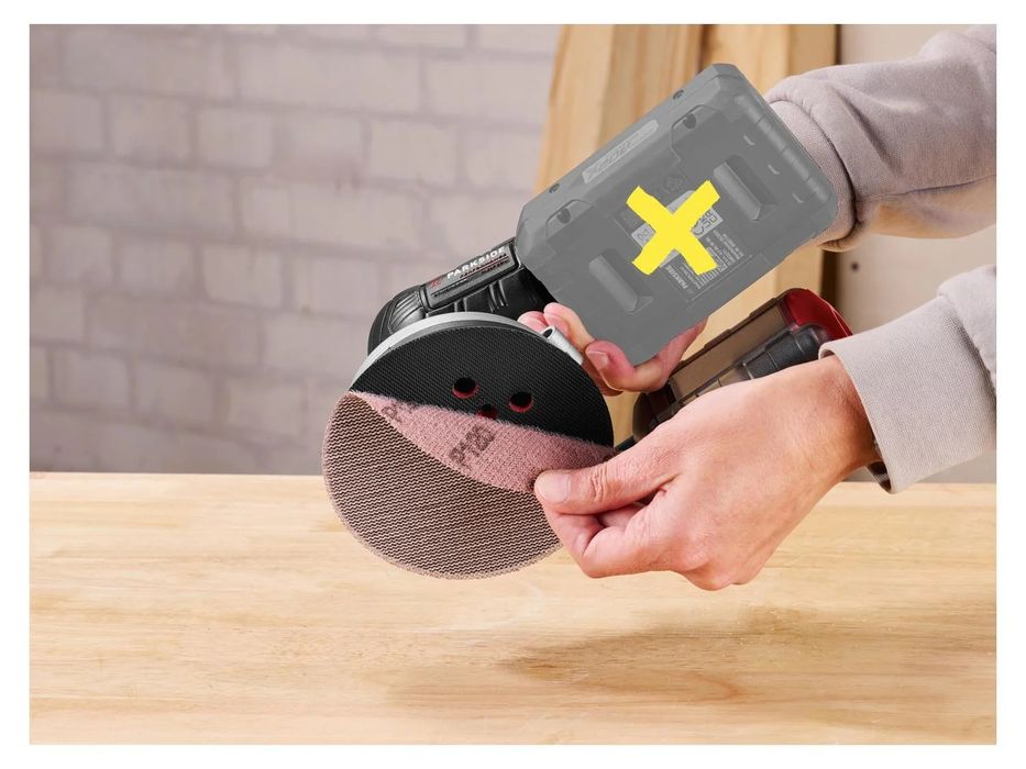 Șlefuitor orbital fără fir PARKSIDE 20v.PAMSP 20-Li A2