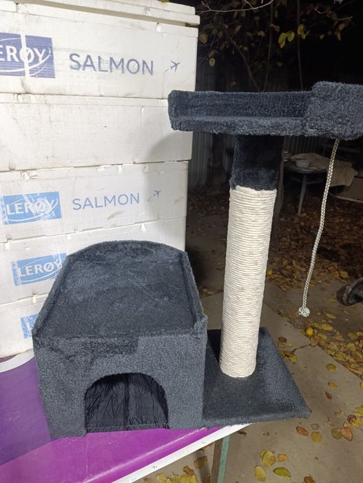 Котодомик когтеточка лежанка для кошек в наличии