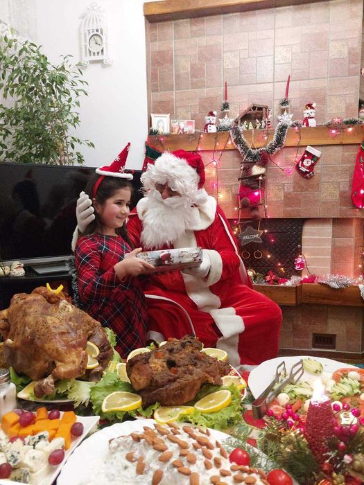 Дядо Коледа у дома