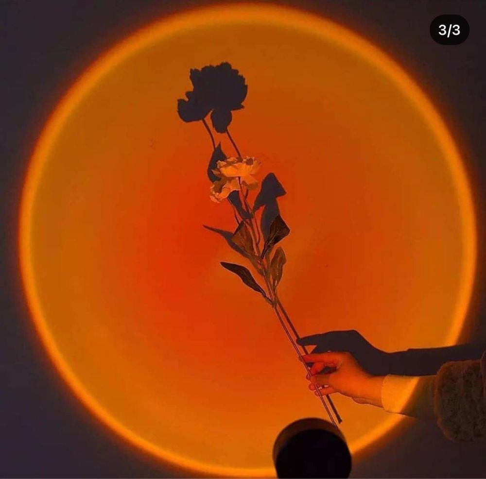Sunset lamp напольная лампа для съемки продам led атмосфера вайб
