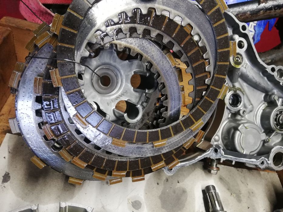 Yamaha yz 426 f  wr 400 yz 450 f на части