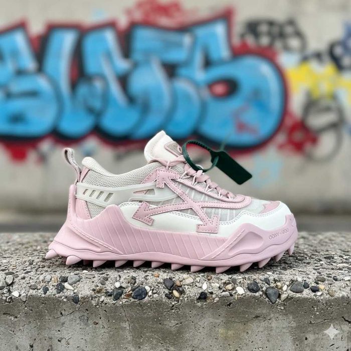Adidasi OFF-WHITE Odsy - 1000 Pink - Premium - Full Box