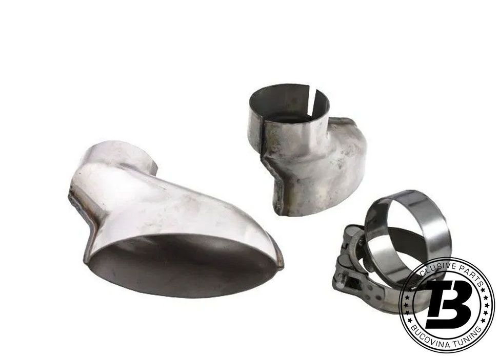 Difuzor Bara Spate cu Ornamente compatibil cu Audi A7 Facelift RS7 Design