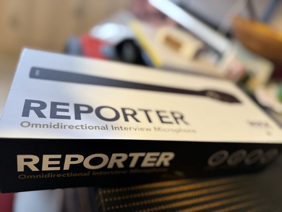 Microfon Reporter Omnidirectional Interview