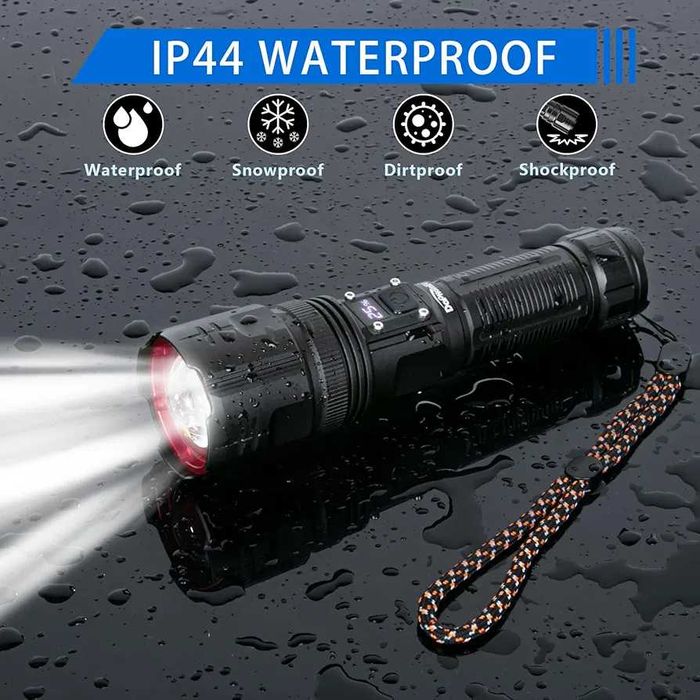 Чисто нови 2 не. Фенер daphomeu LED Super Bright, 500 000 лумена...