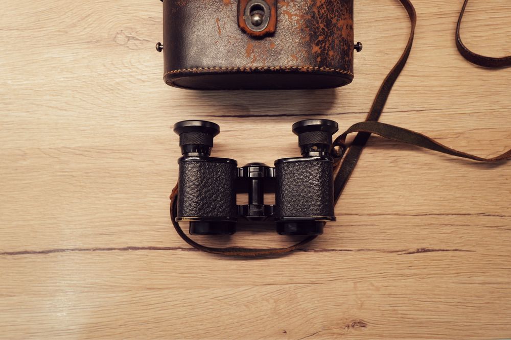 Binoclu Carl Zeiss Turol 4x20 vintage 1913 stare perfecta toc original