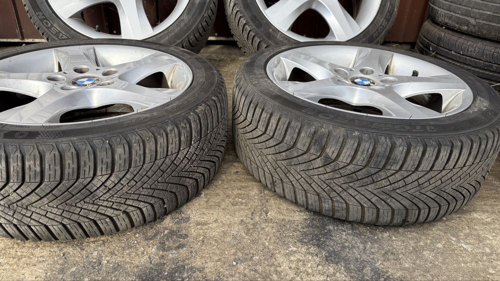 Jante Bmw R17 e90 e87 cauciucuri all season dot 4623