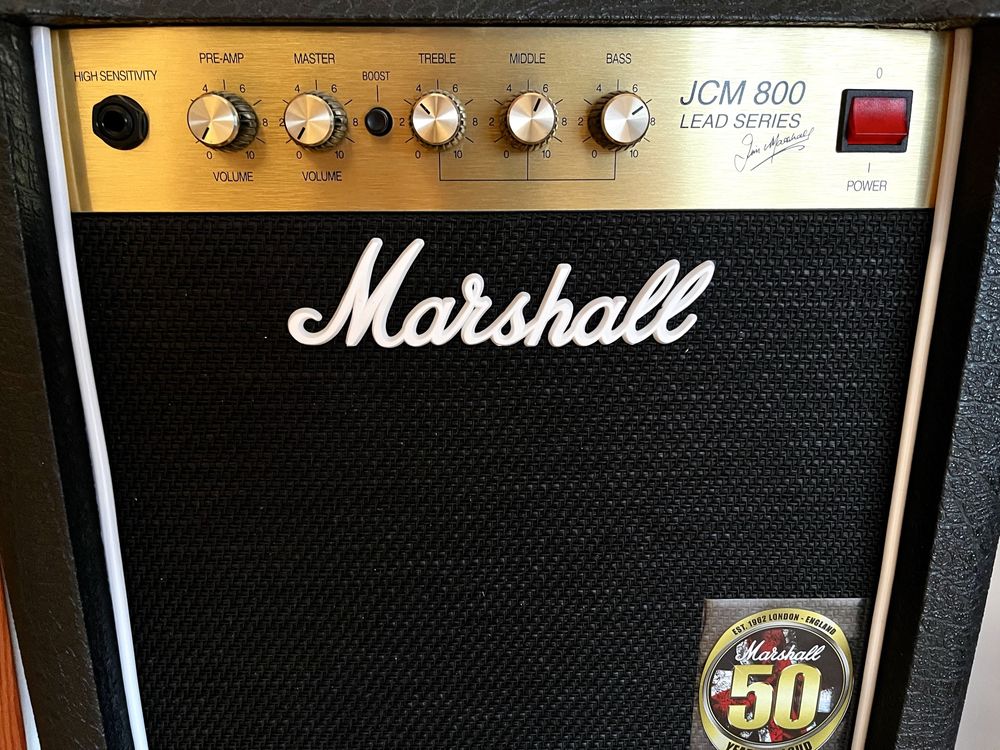 Marshall JCM800 1 watt combo 50th unniversary. Лампов усилвател.