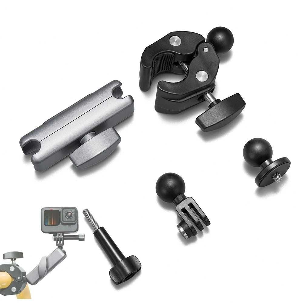 Clema prindere ghidon bicicleta trotineta motocicleta GoPro / Insta360