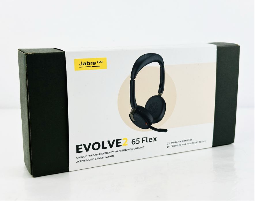 НОВИ! Слушлаки Jabra Evolve2 65 Flex USB-A Гаранция!