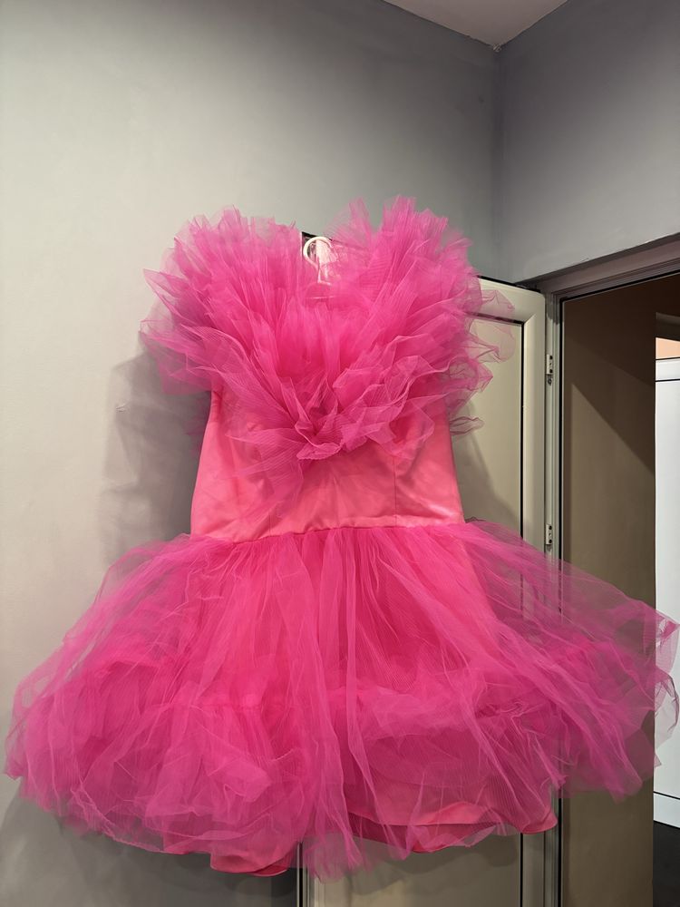 Рокля Lush Tulle Short Party Dresses Gown Puffy