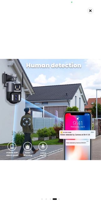 Camera dubla de supraveghere