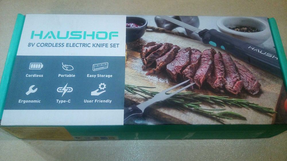 HAUSHOF Електрически нож 2000 mAh Н
