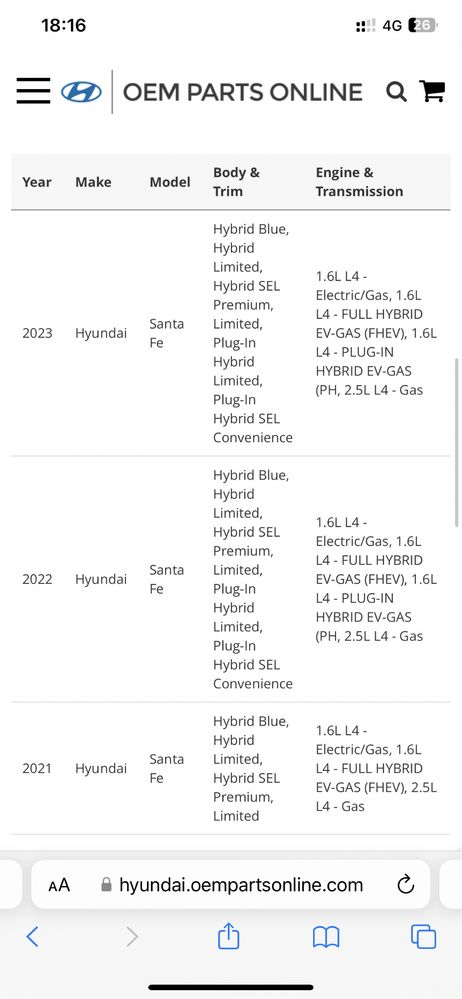 Радиатор скоростна кутия Hyundai Santa Fe 2023