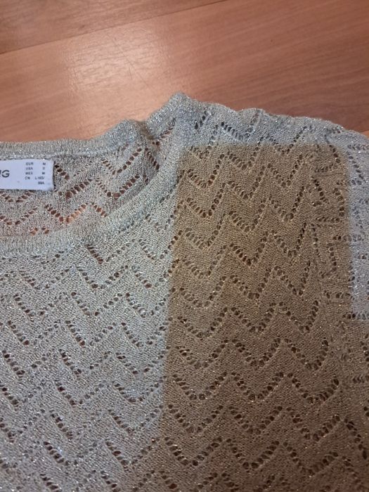 Блузка с къс ръкав Mango