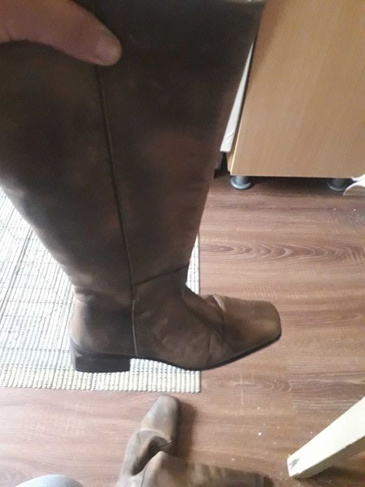 Cizme din piele nr 38 made in Italia