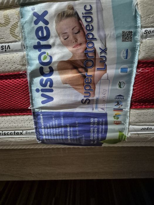 Vand saltea Viscotex ortopedica 120 x 200