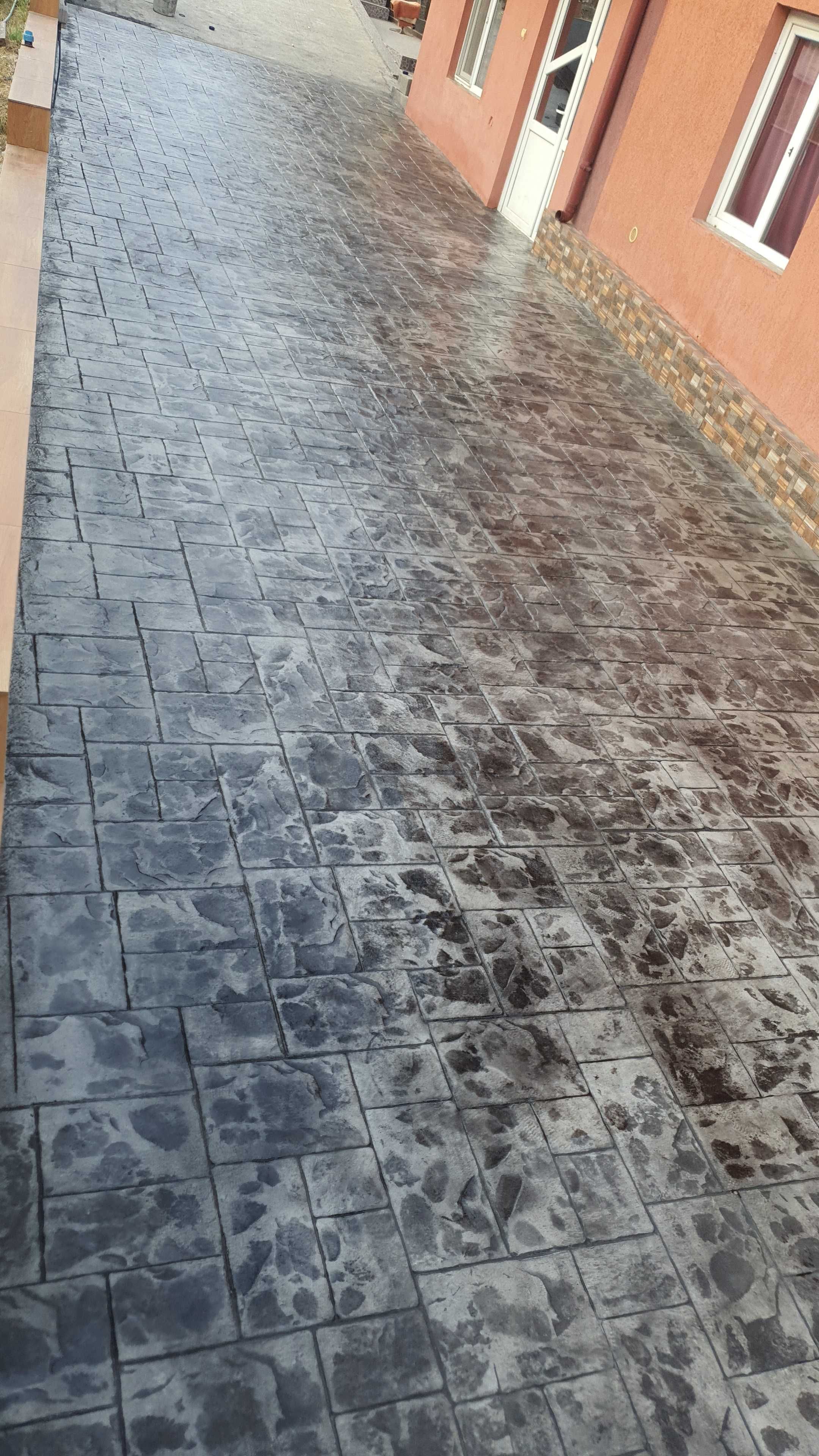 #beton amprentat#