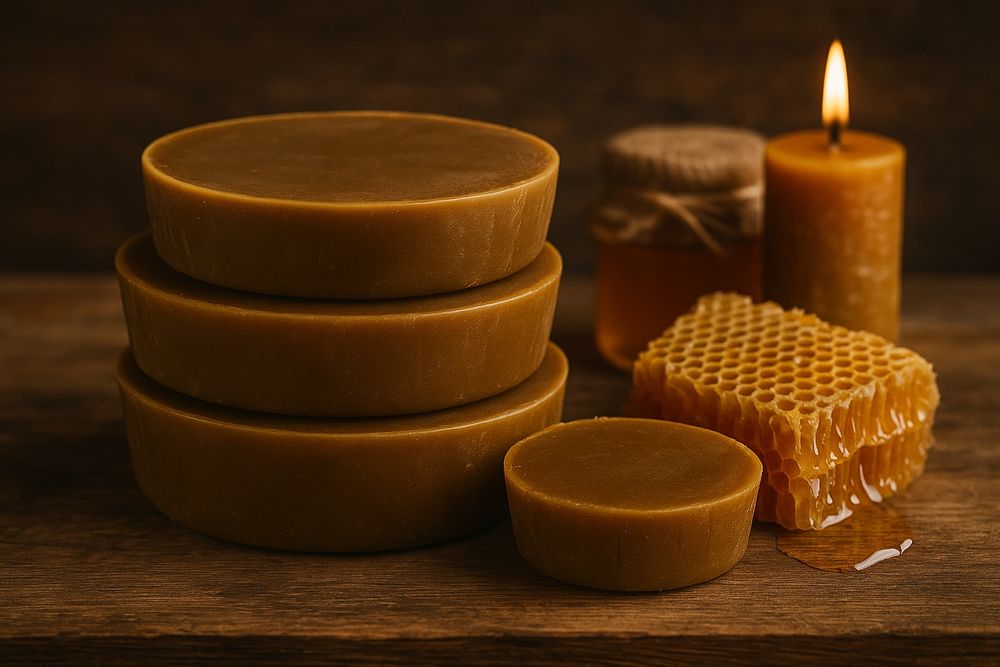 Ceară naturală de albine – curată, decantată, fără impurități