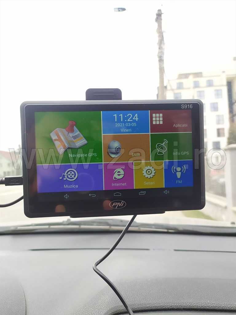 GPS Camion, Auto- cu camera de filmat, android, waze-ecran mare 7"