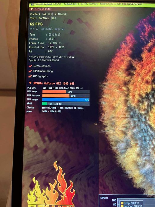 Геймърски компютър Ryzen 5 4500 | GTX 1060 6GB | 16GB RAM | SSD+HDD |