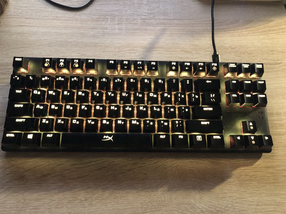 клавиатура hyperX alloy origins core