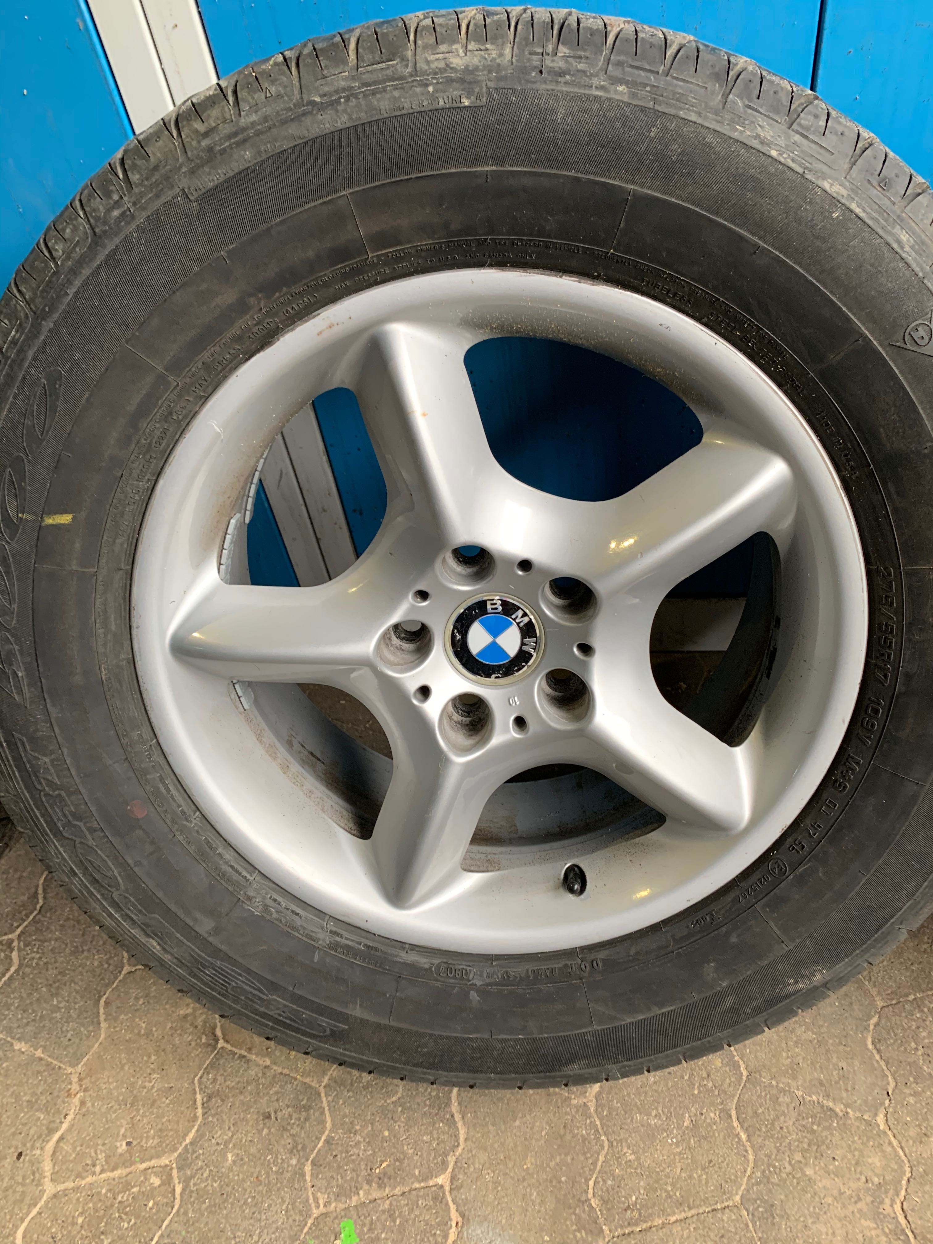 Vand jante BMW +cauciucuri  M+S 275/55/R17