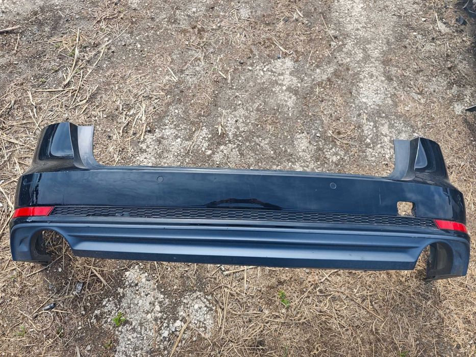 Оригинална задна броня S-Line Audi A4 B9 8W 2019г оборудвана