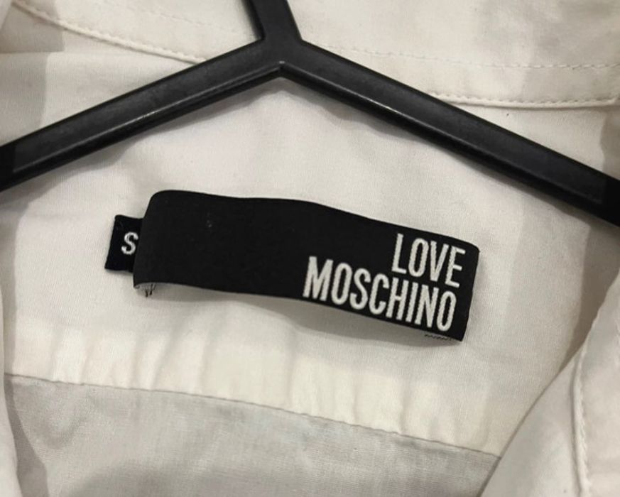 Love Moschino cămașă cu imprimeu