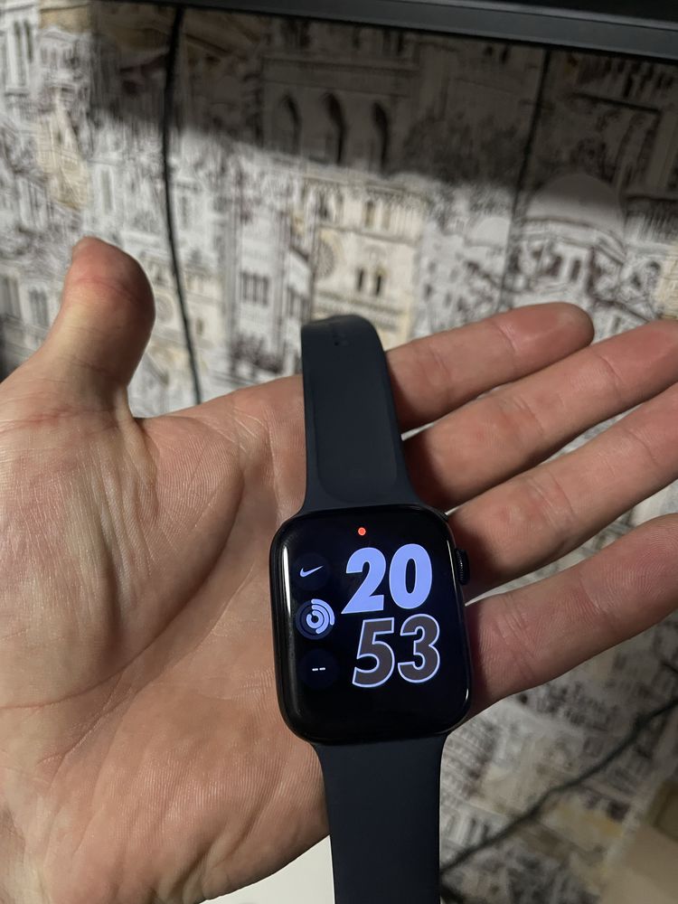 Apple watch SE 2 Gen GPS M/L 44 мм черно синий