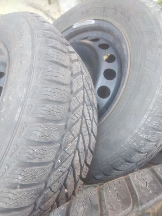 4 зимни с джанти 5х112 VAG