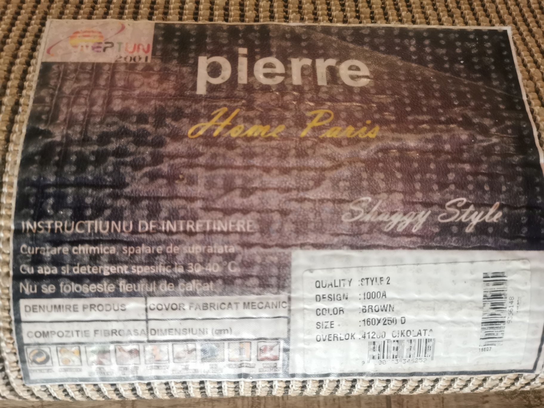 Covor de matase Shaggy wenghe