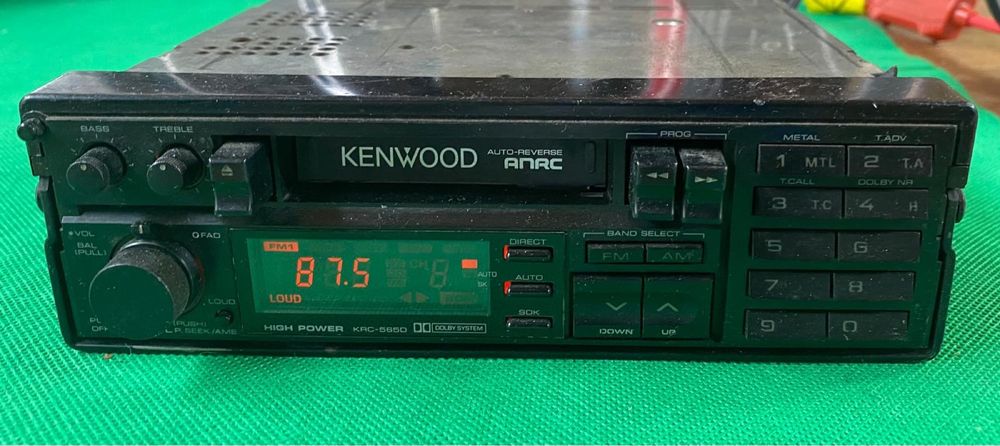 Player Caset auto Kenwood KRC 565 D old school