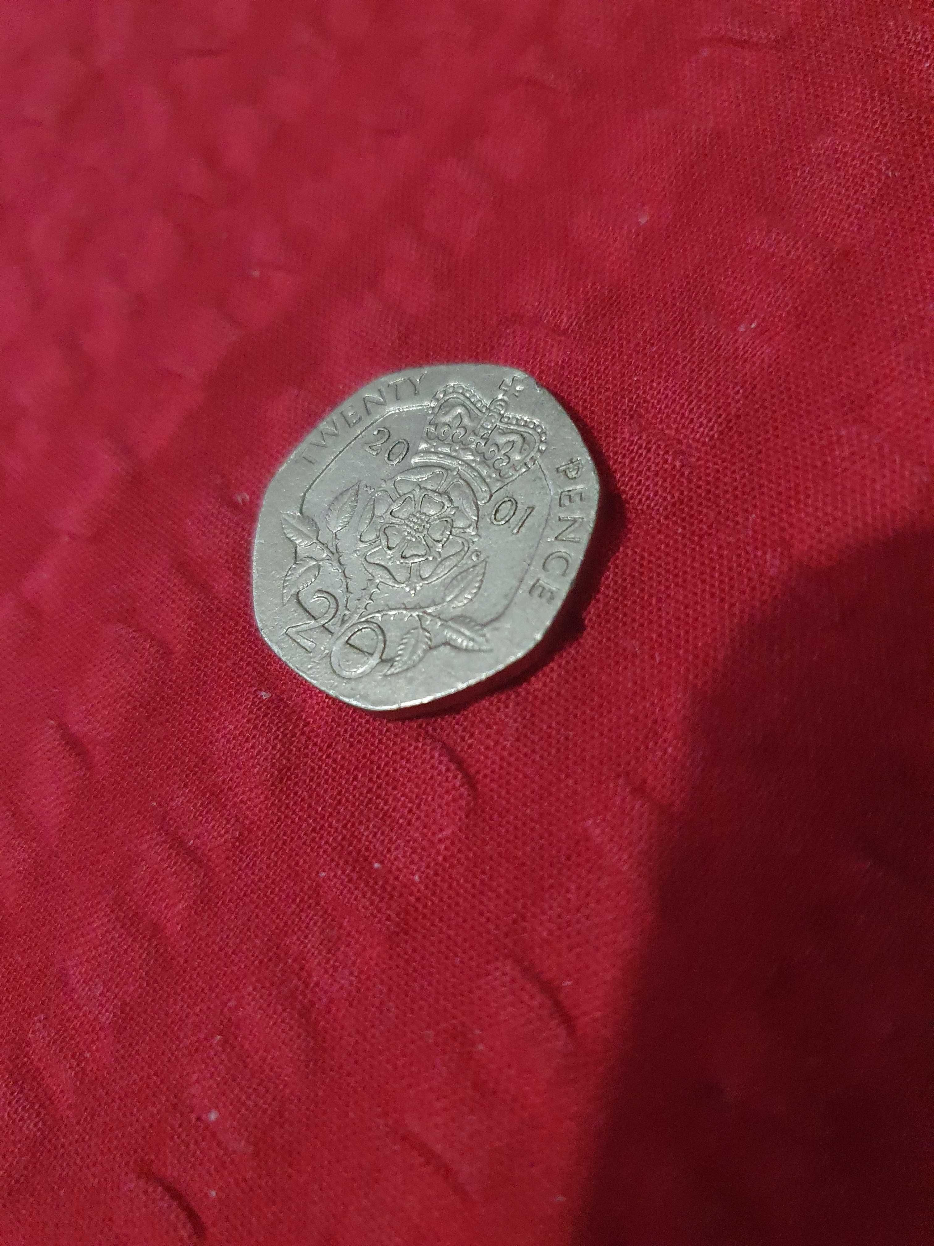 Moneda 20 pence de colectie