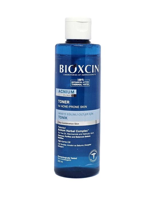 Тоник за мазна и акнеична кожа с чаено дърво Bioxcin Acnium 200 мл