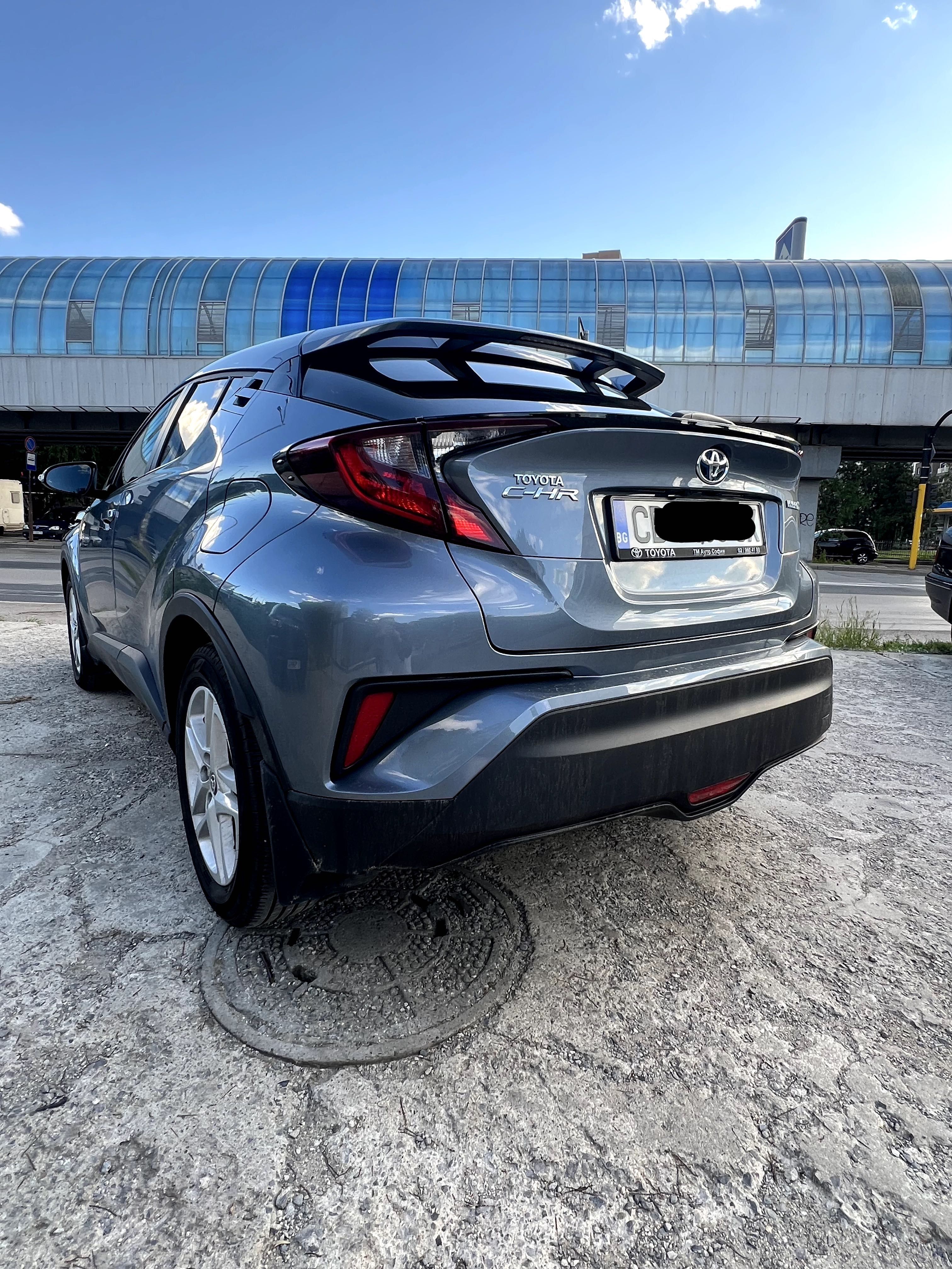 Toyota C-HR, ноември 2021г. пробег: 60286 км; 122 к.с.