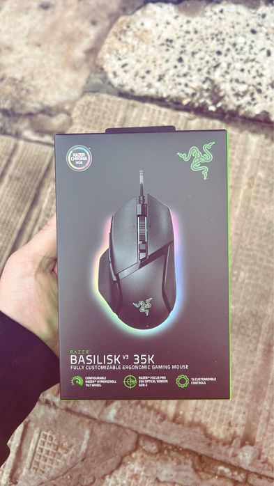 Гейминг мишка Razer Basilisk v3 35K