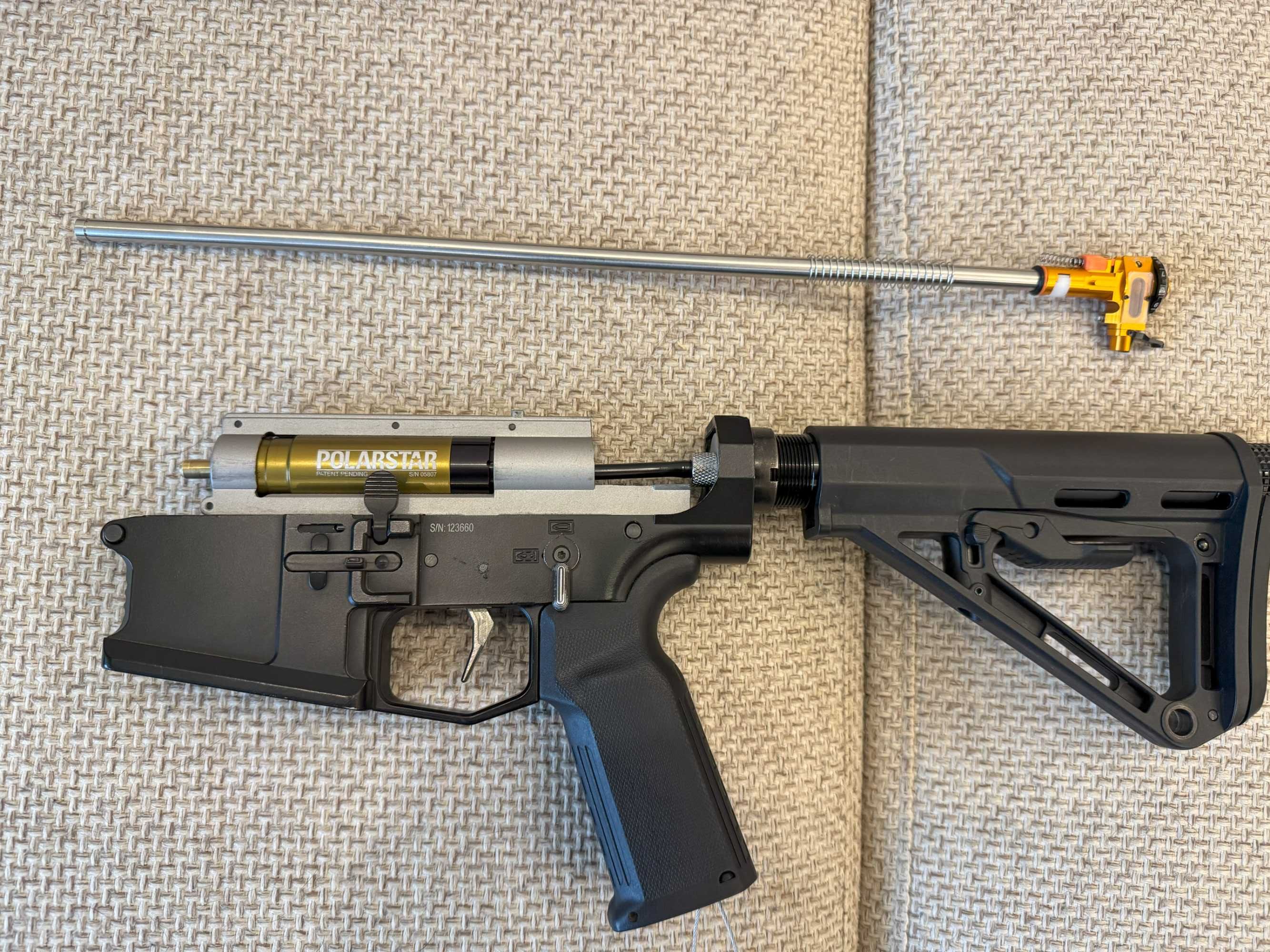 Airsoft/Еърсофт реплика CYMA 098A на CO2/HPA
