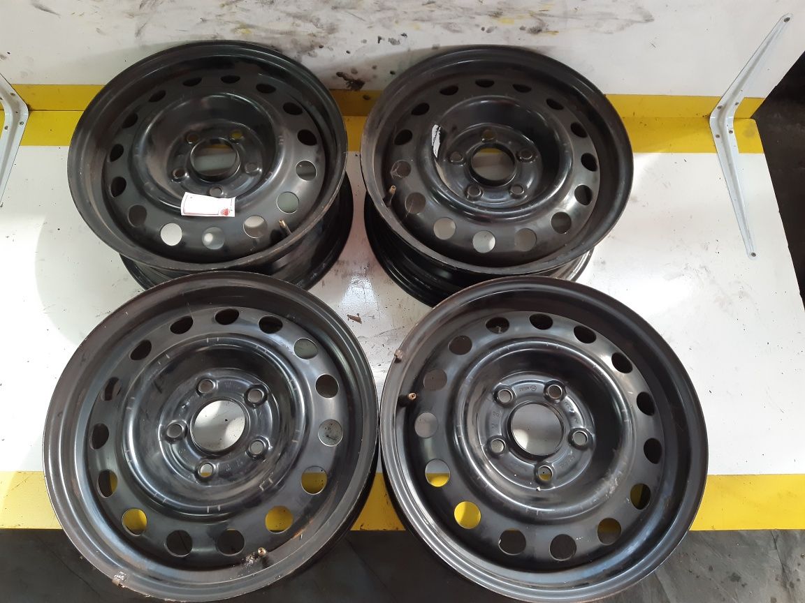 Set jante otel R15 kia Hyundai 6j ×15 h2  et  46