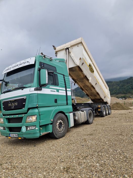 Man Tgx an 2010 Euro 5 persoană fizică