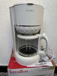 Шварц Кафемашина Terraillon Cafetière Filtre Diamant Blanc 1.25L, 980W